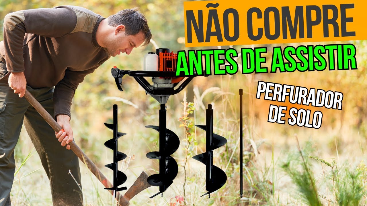 COMO FAZER UMA LÂMINA BOA PARA PERFURADOR DE SOLO [] Nunca mais gasto dinheiro com LÂMINA