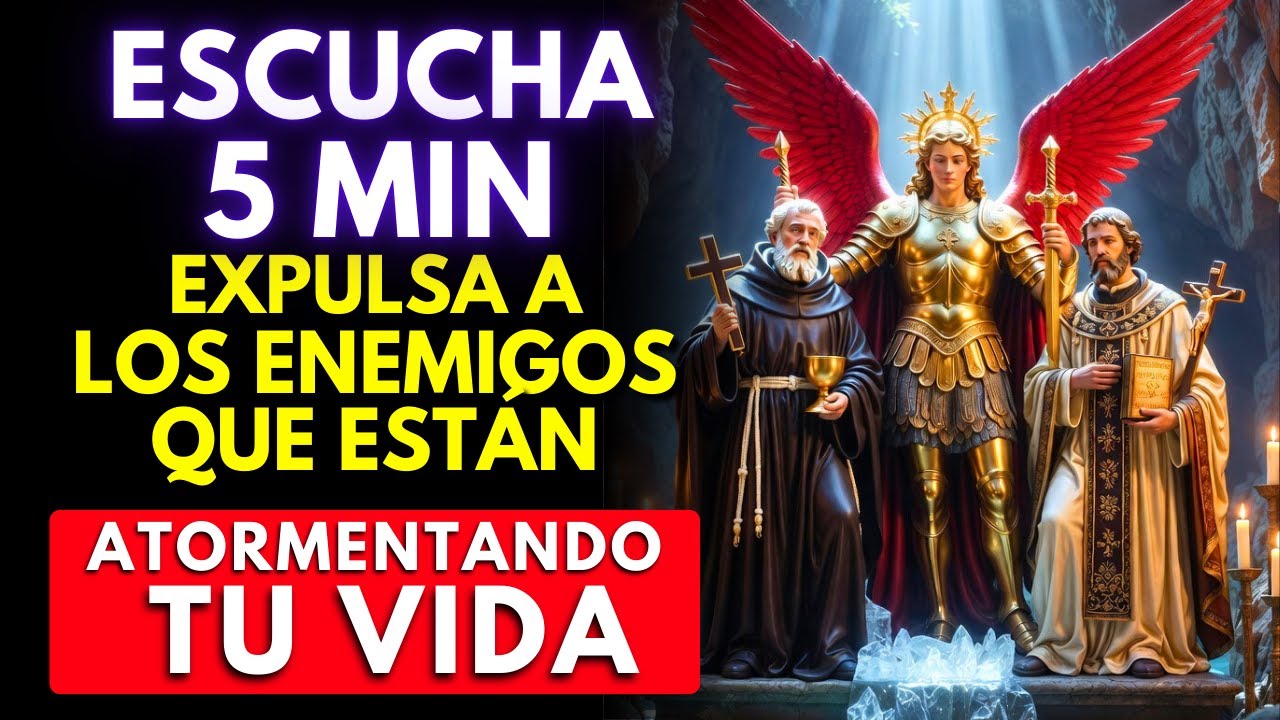 SAN BENITO, SAN MIGUEL,SAN CIPRIANO - la más Fuerte Oración para VOLTEAR MAGIAS y DERROTAR ENEMIGOS
