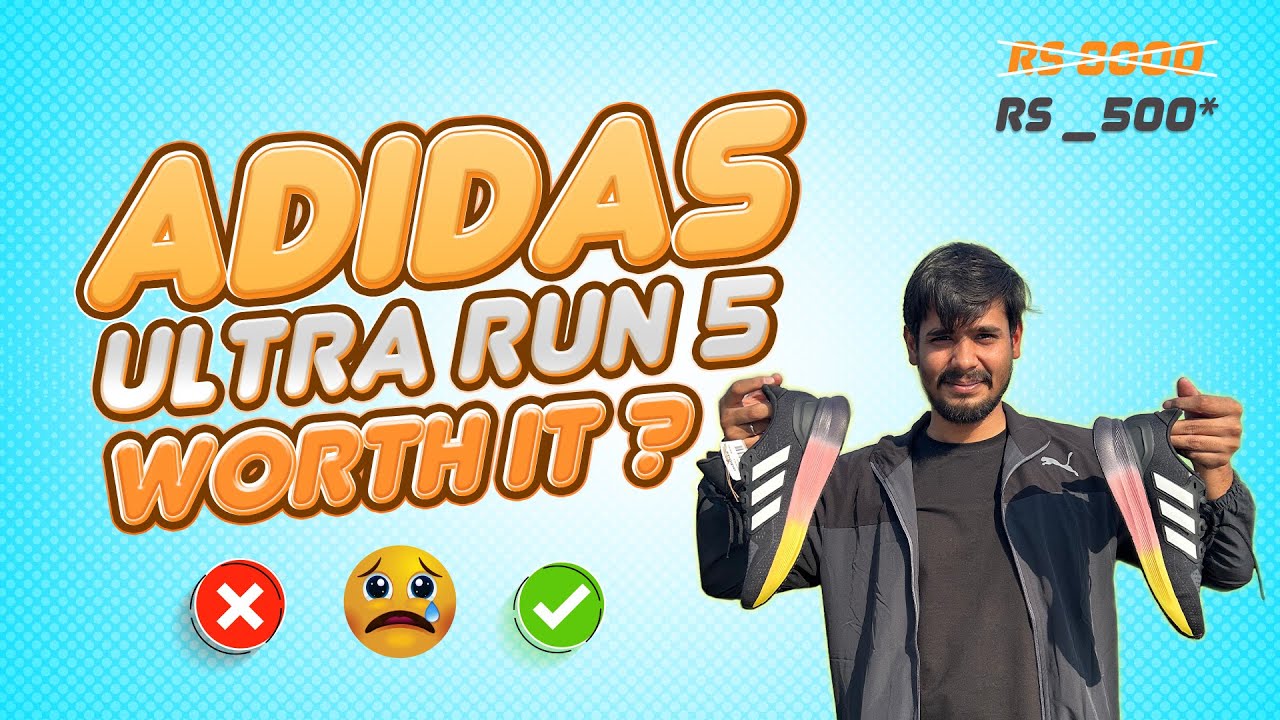 Adidas Ultra Run 5  Honest Review & Unboxing | New Shoes | Rishabh Singh