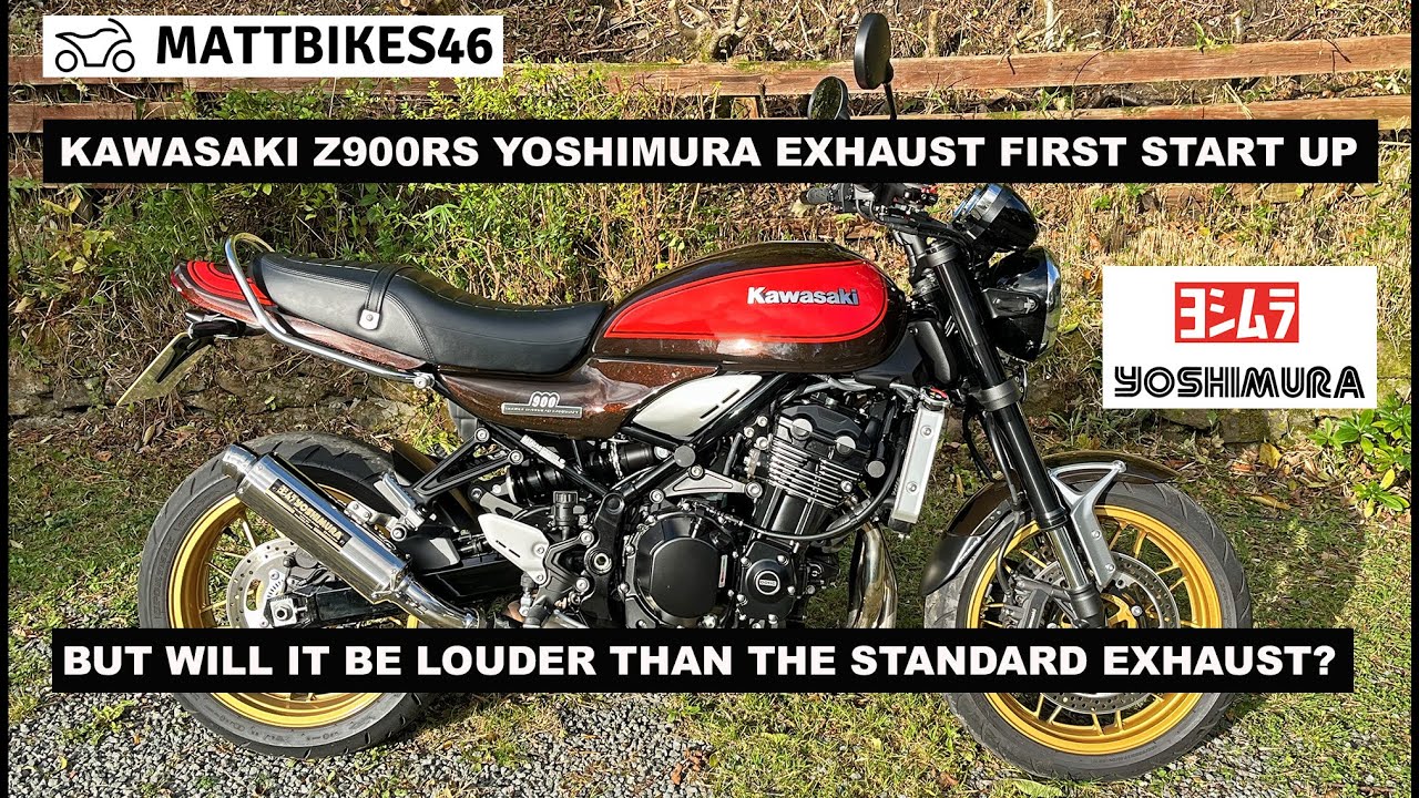 Kawasaki Z900RS Yoshimura Cyclone Exhaust review