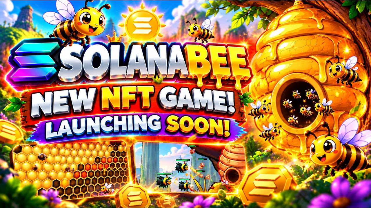 NEW SOLANA GAME 2026! SOLANABEE &mdash; NFT PLAY-TO-EARN GAME COMING SOON!