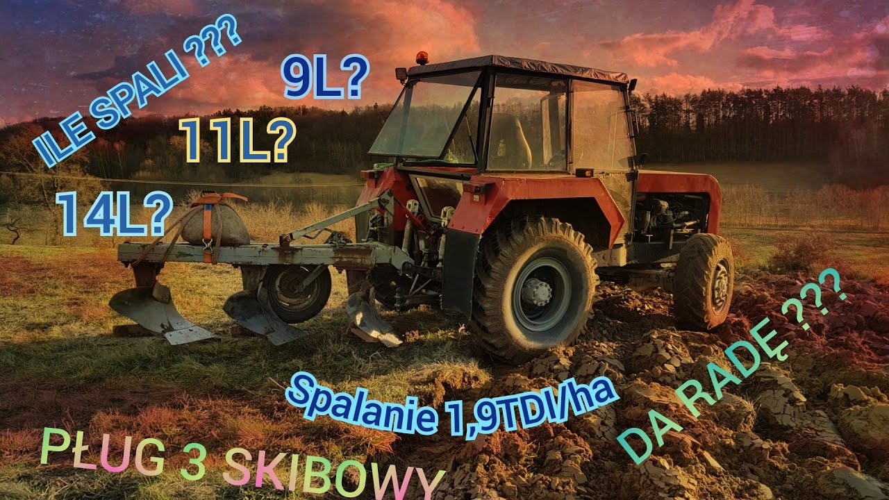 Kultywatorowanie ciągnik sam 1,9TDI 90KM ILE SPALI W CIĄGU GODZINY ???