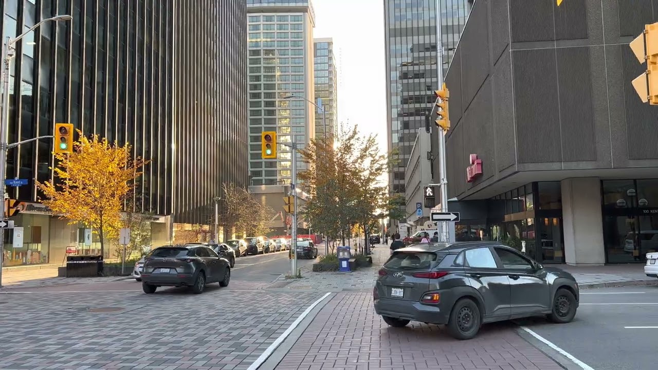 Amazing Ottawa 🇨🇦 Canada Walking Tour (4K 60FPS) Amazing City Virtual Tour October 2022