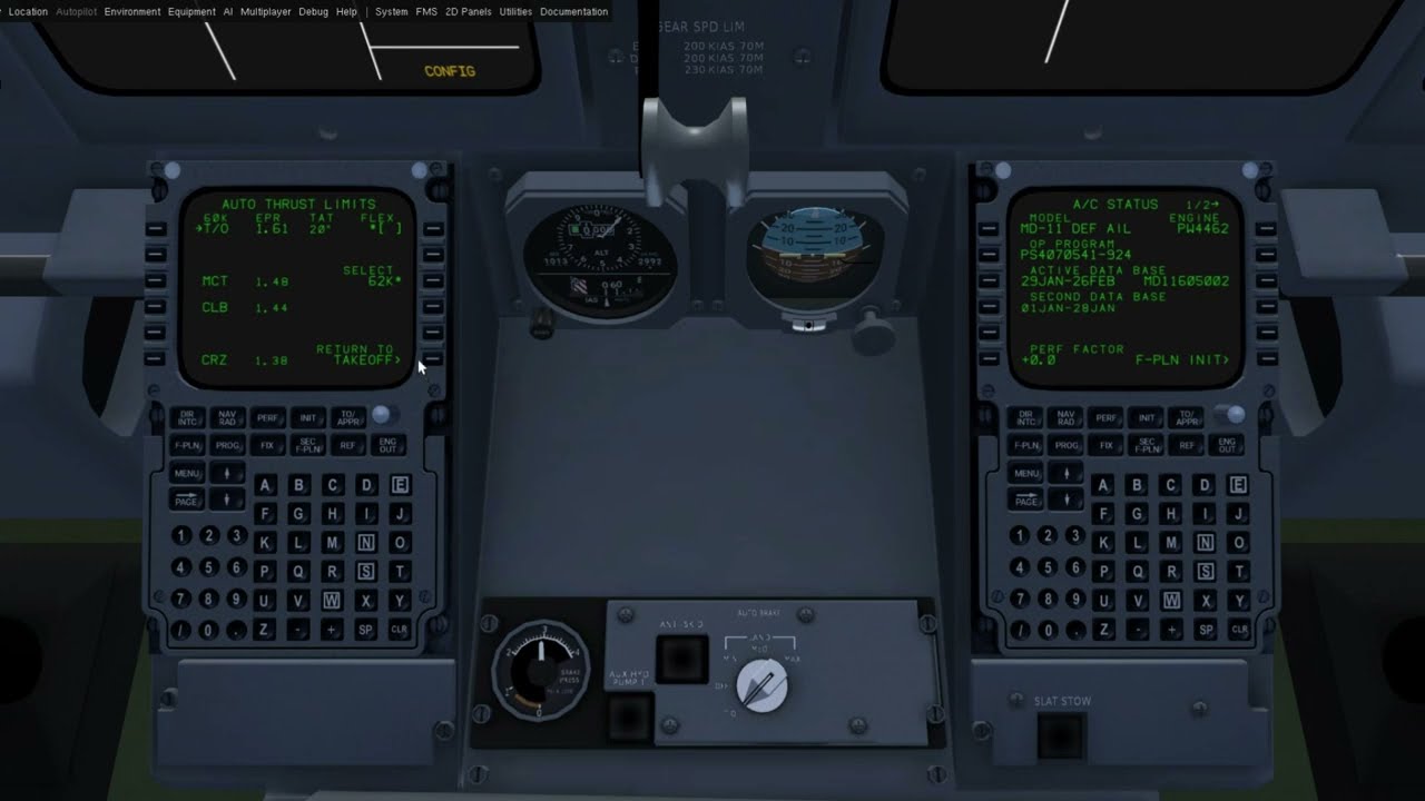 FlightGear MD-11 v1593 New Features and Updates