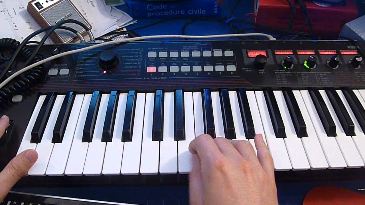 New patches for Korg R3