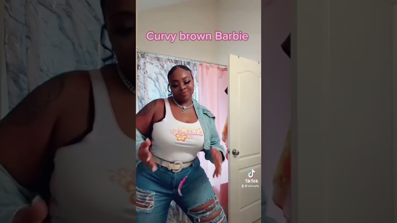 Life size curvy Barbie. #shorts