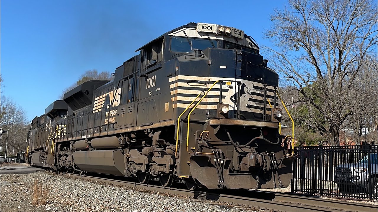 Railfanning in Cary, NC with Amtrak, NS, and more