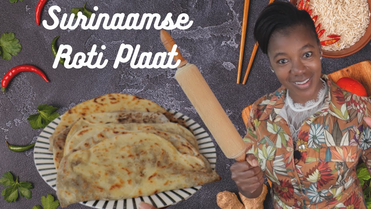 Embrace Yourlife -  Surinaamse Roti plaat maken - In de keuken van Sirmean