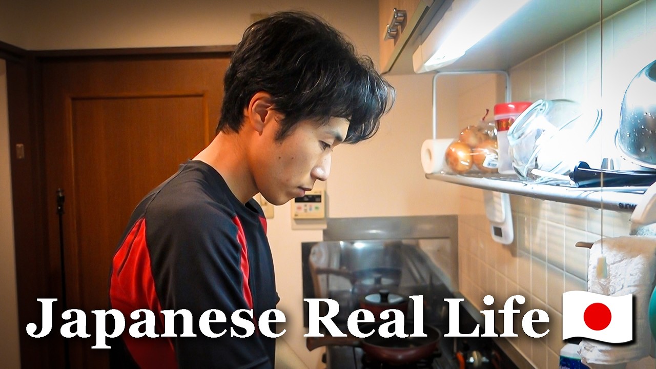 [Vlog] The daily life of a Japanese man🗾 | Staying healthy on weekends | Cooking | Hamburger steak