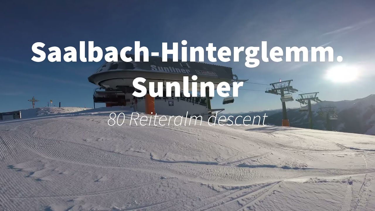 Reiteralm descent. Skircircus Saalbach- Hinterglemm
