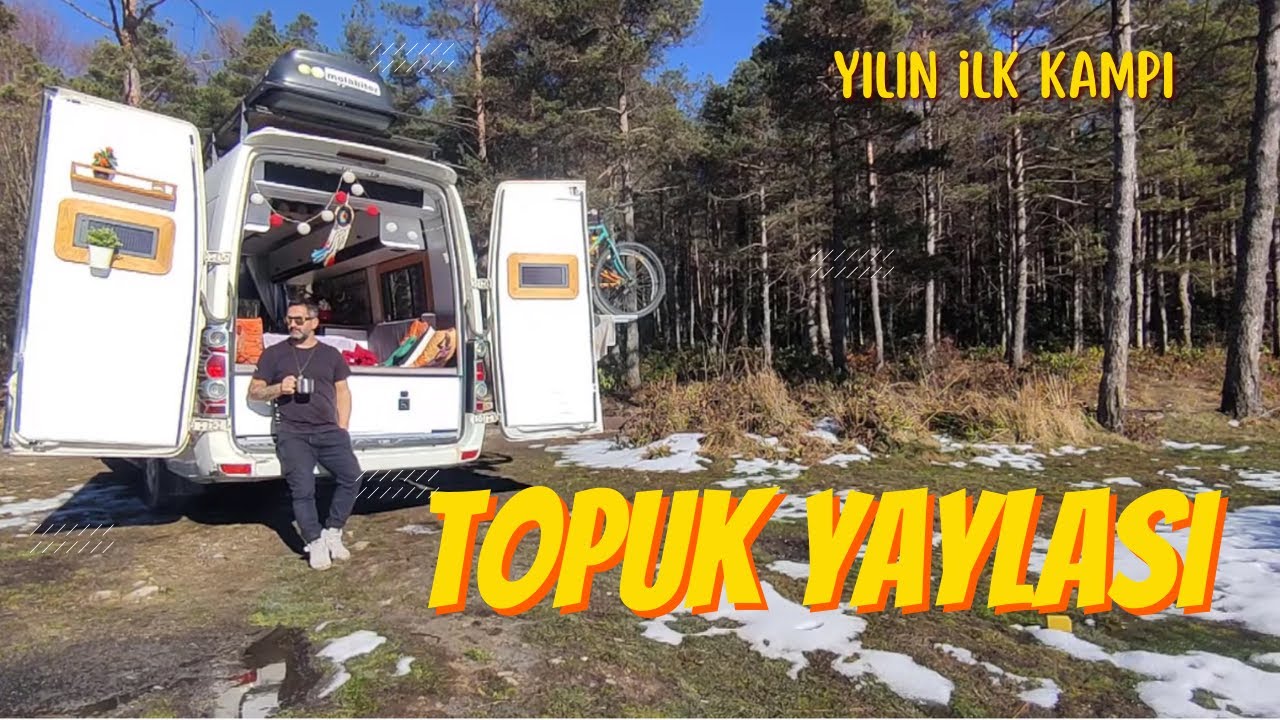 BUZ TUTMUŞ GÖL KENARINDA KAMP