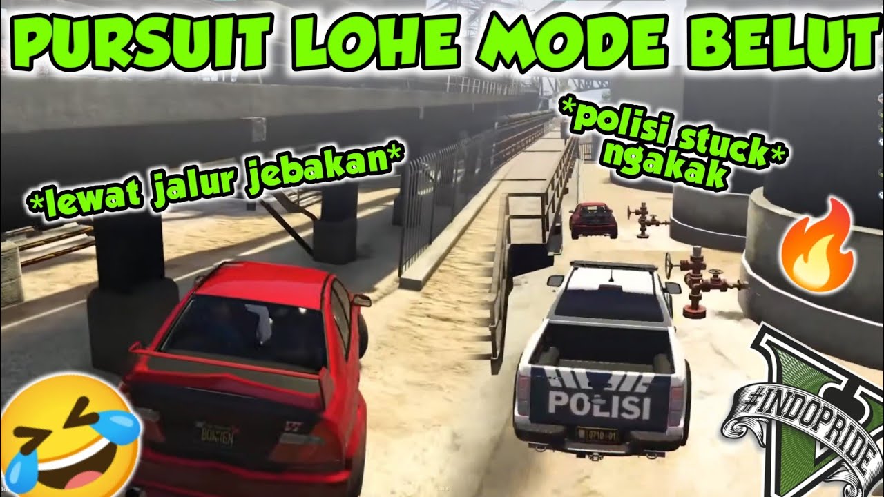 LOHE PURSUIT IS BACK 🔥 SALJU HILANG LOHE AUTO JADI BELUT 🔥🔥 | GTA V ROLEPLAY #INDOPRIDERP