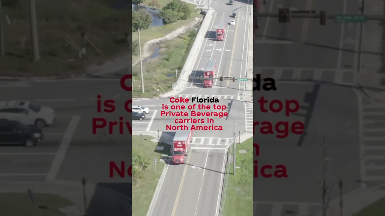 Coke Florida is the 8 largest private beverage carrier & 58th largest fleet in North America! #NTDAW