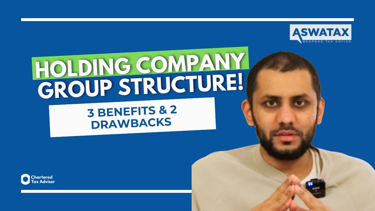 HOLDING COMPANY GROUP STRUCTURE! 3 benefits (and 2 drawbacks)