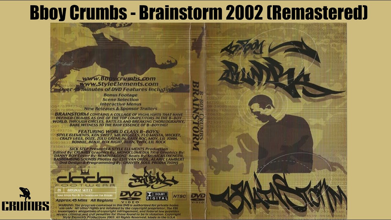 Brainstorm 2002 (Remastered) Breaking Solo Video | Bboy Crumbs