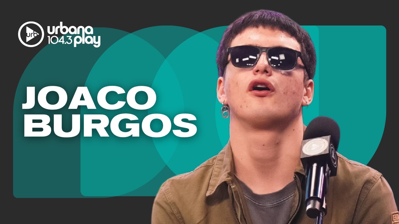 Tiene 20 años, tocó con Fito Páez y sacó dos álbumes: Joaco Burgos en vivo #TodoPasa