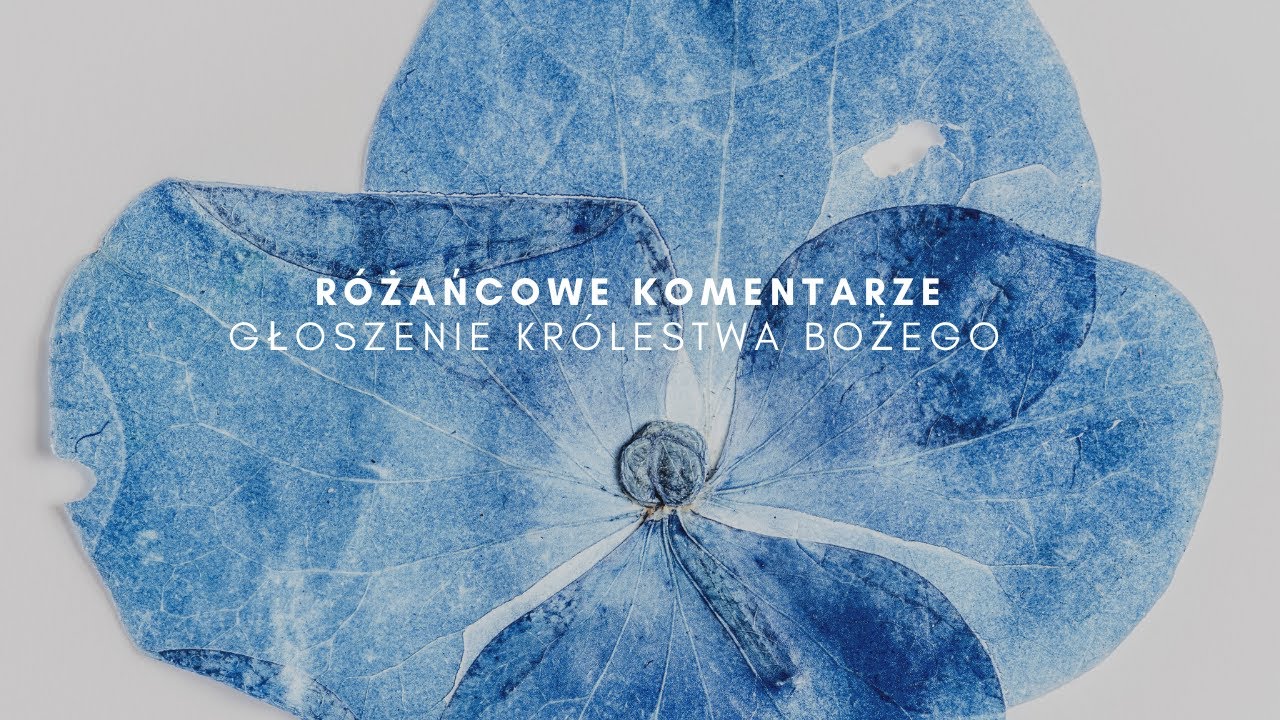 RÓŻAŃCOWE KOMENTARZE: GŁOSZENIE KRÓLESTWA - Wojciech Jędrzejewski OP