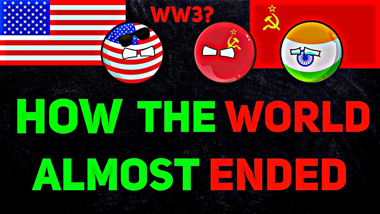 [HOW THE WORLD ALMOST ENDED]⚠️😱🌎 In Nutshell || [WW3]🥵☢️⚔ #shorts #countryballs #geography #mapping