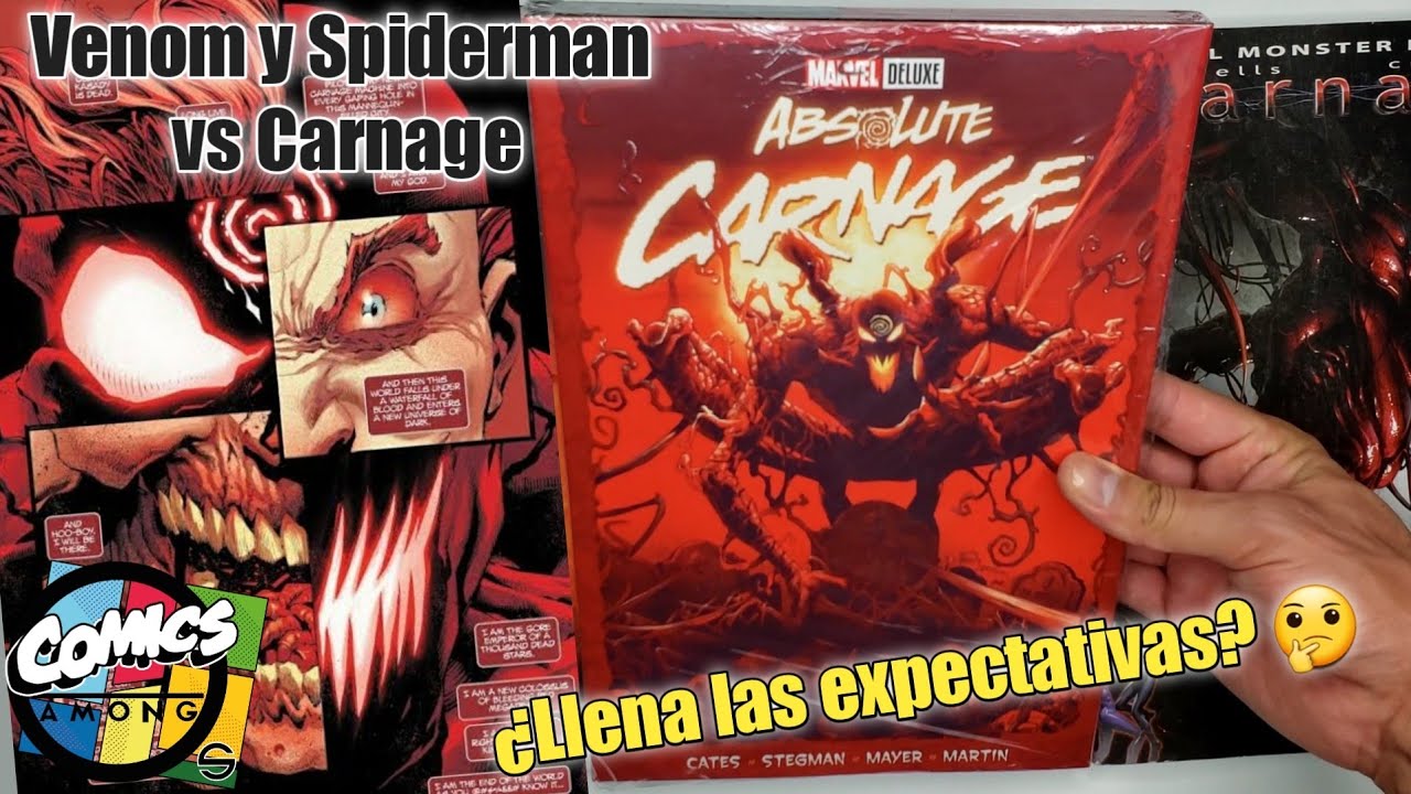 Reseña (sin spoilers) de Absolute Carnage Marvel Deluxe
