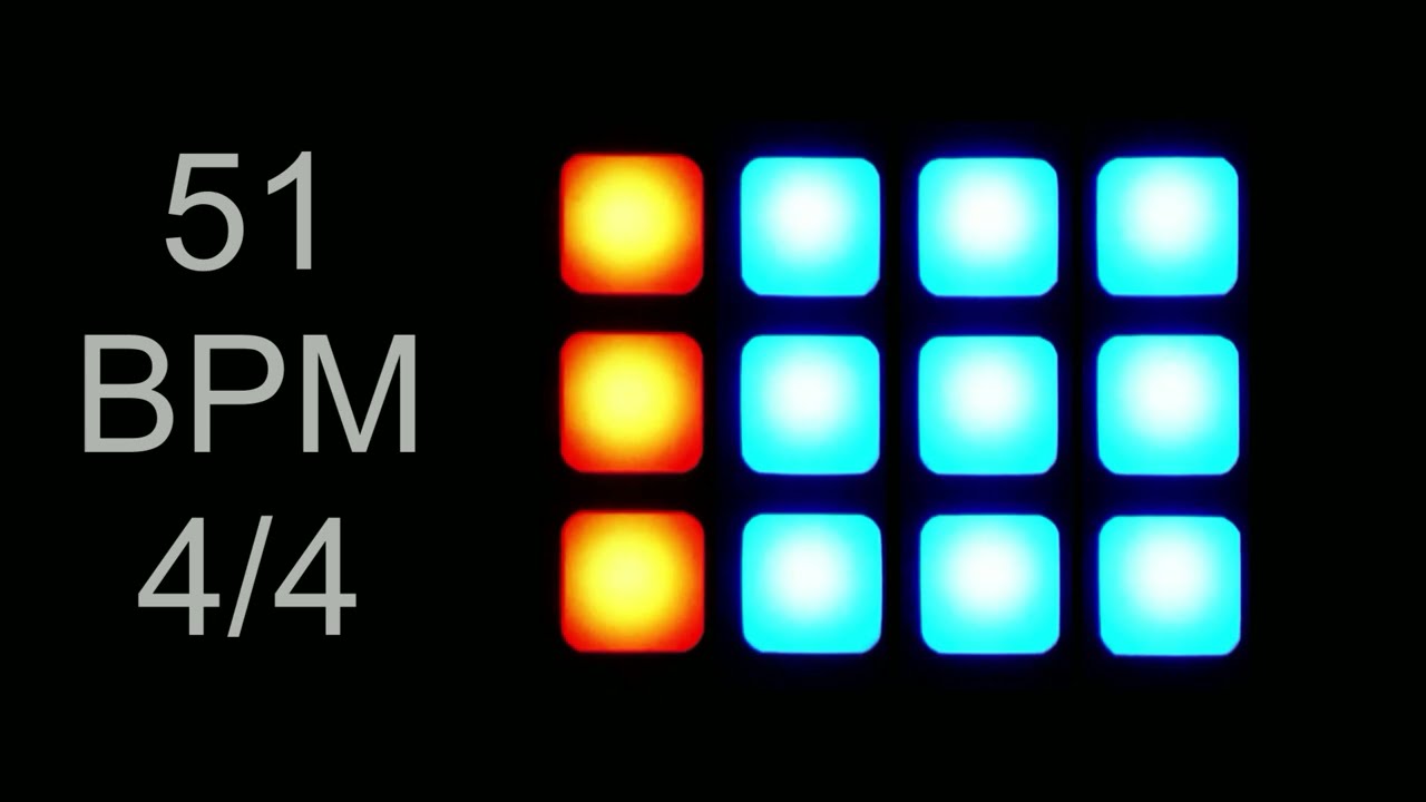 Metronome 51 BPM (4/4)