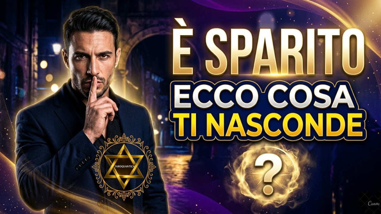 🔮É SPARITO SENZA UNA SPIEGAZIONE ECCO COSA TI STA NASCONDENDO 
