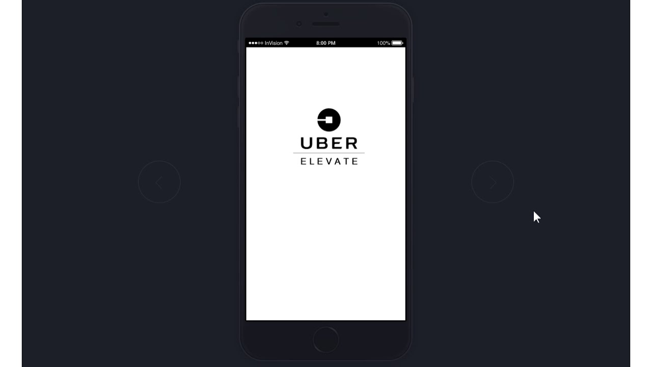 Uber Elevate Preview -  InVision