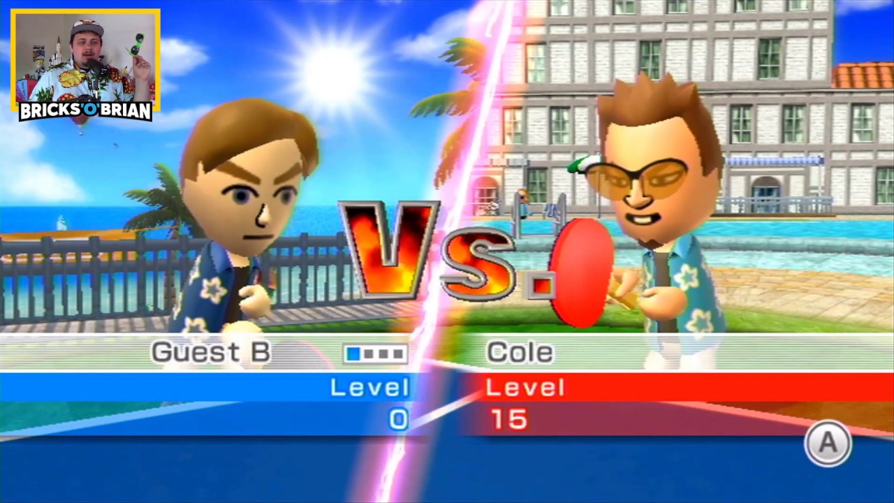 Pro Ping Pong Plays! - Wii Sports Resort with Bricks 'O' Brian!
