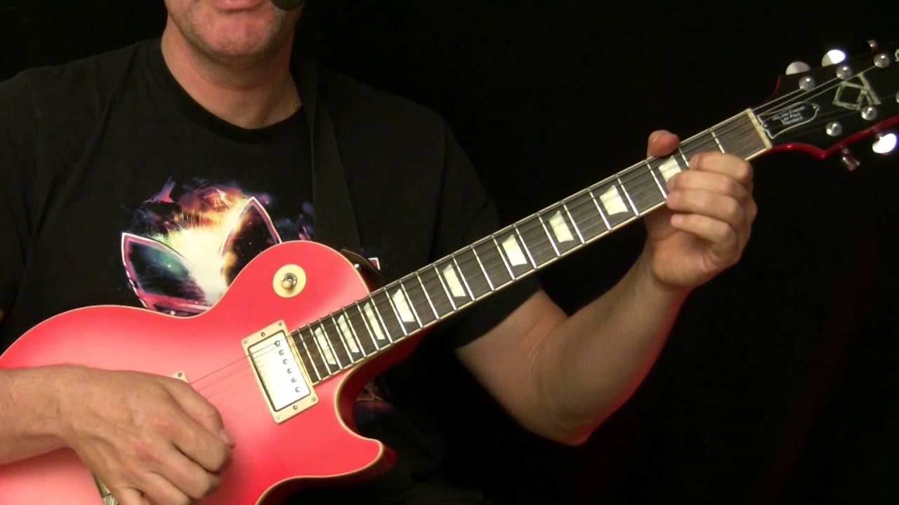 Guitar Lesson - Easy Sophisticated Rock Riff