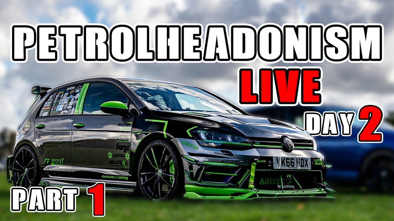 Modified Cars Leaving a Car Show - Petrolheadonism Live [Day 2]