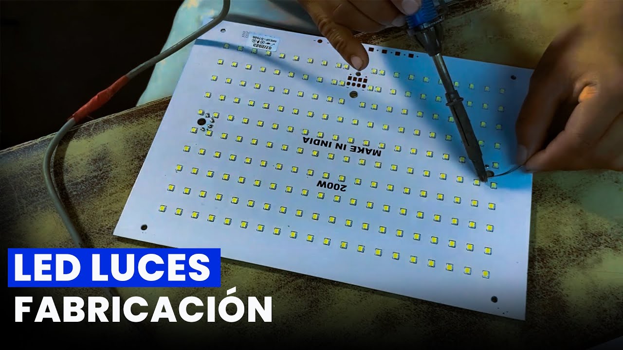 El proceso de fabricación de la luz LED | Fabricación de Luz LED | Fábrica de luces LED