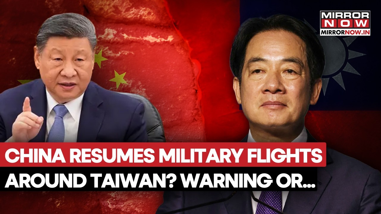 China-Taiwan Tensions: Beijing Resumes Aerial Incursions Ahead Of Trump Visit