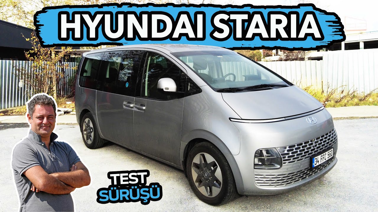 Hyundai Staria 2.2 CRDi Prime test sürüşü 2022 | Konsept görünümlü ticari araç