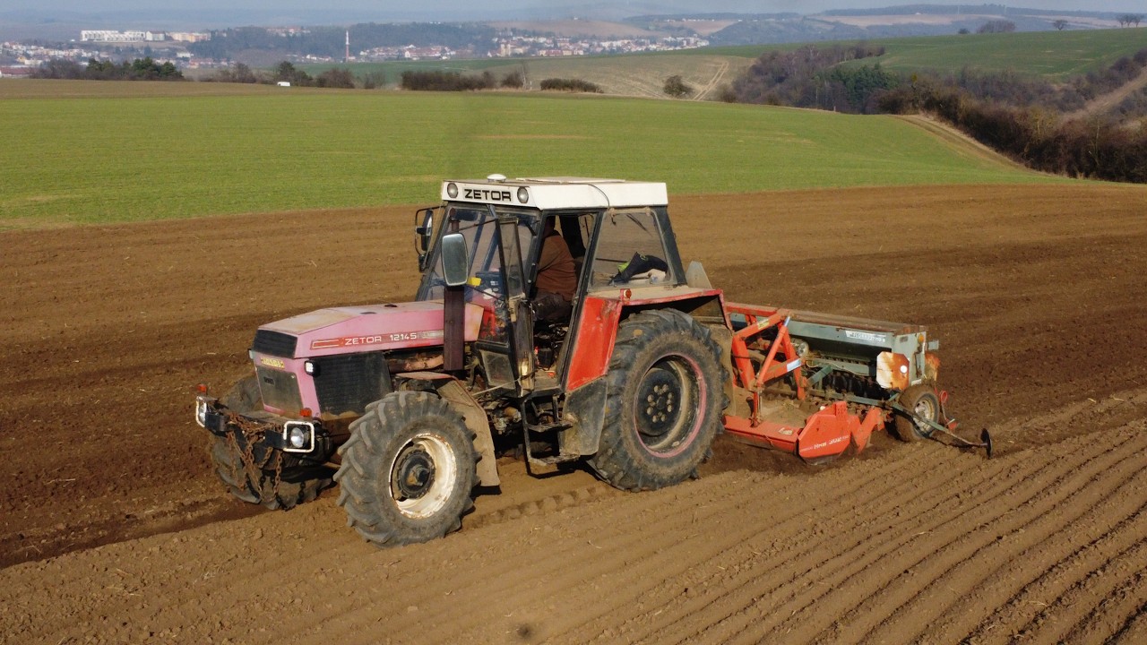 Zetor 12145 - Smykování a Setí 2026