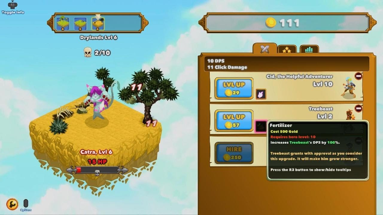 I played Clicker Heroes (episode1)