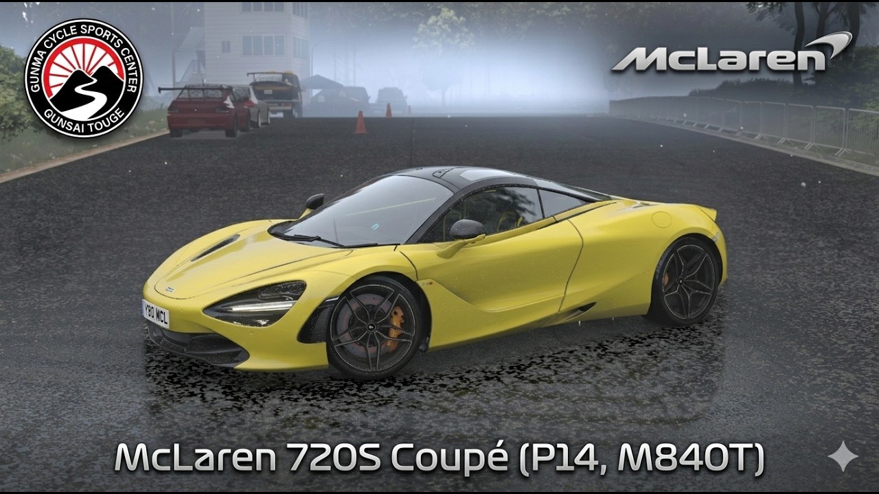 2017 McLaren 720S Coupé (P14, M840T) RHD (S1) @ Gunsai Touge