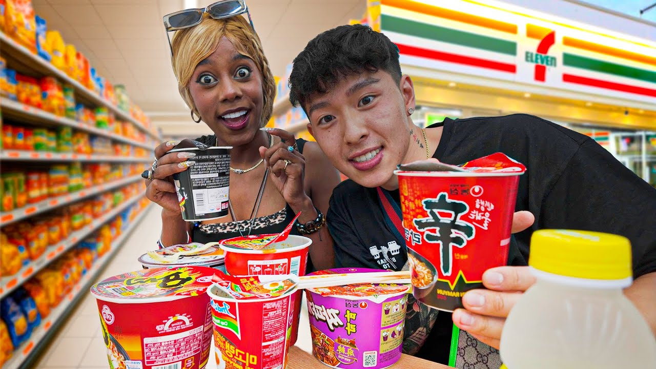 Cual es el MEJOR FIDEO INSTANTANEO en COREA del SUR l @labenitez2827