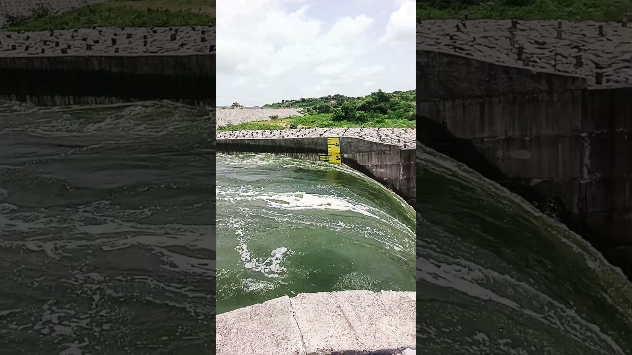 Mallanna Sagar 6 pumps open