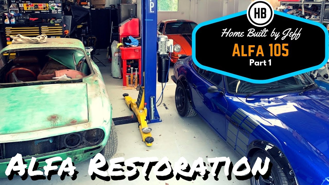 Alfa Romeo 105 project car build part 1