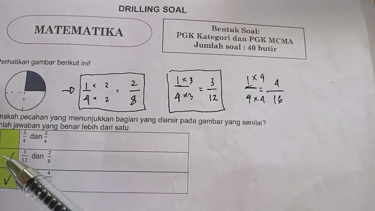 PART 1 TKA MATEMATIKA SD