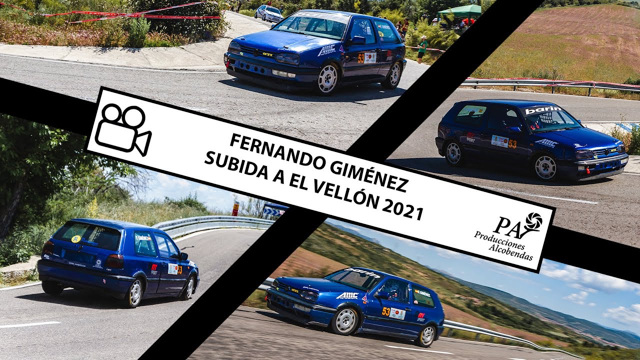 Fernando Giménez / Subida a el Vellón 2021 / VW Golf 3 GTI 8v