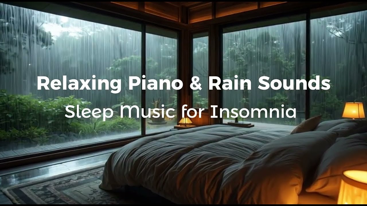 A Quiet Place to Heal: Gentle Rain & Sad Piano for Sleep