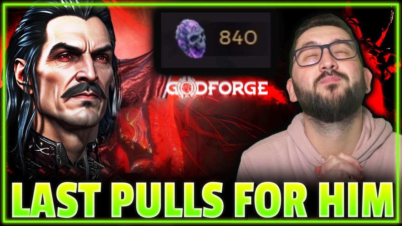 💥 Godforge Gameplay - My LAST Pulls 💥 Can Dracula Come Home Finally?
