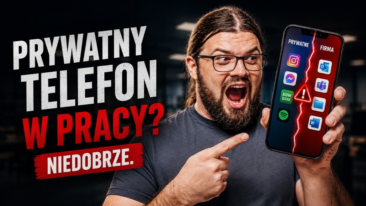 Przynosisz do pracy prywatny telefon? Niedobrze.