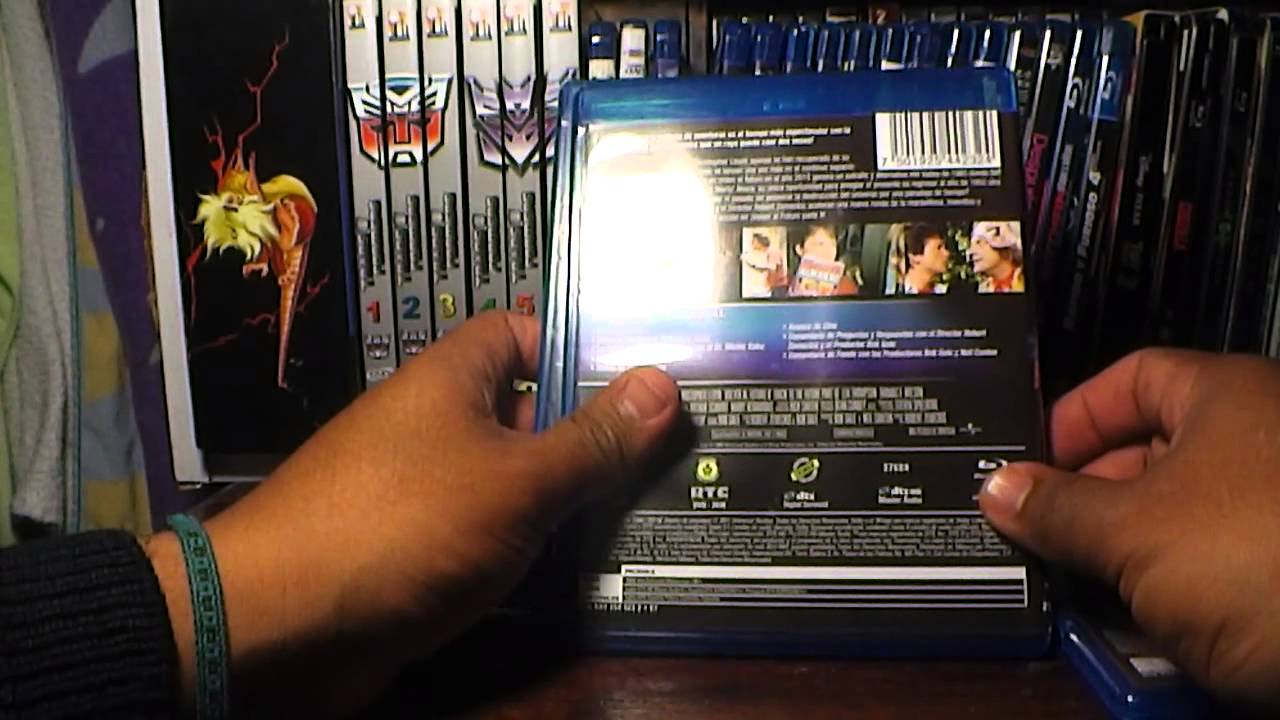 TRILOGIA VOLVER AL FUTURO BLU RAY EN ESPAÑOL