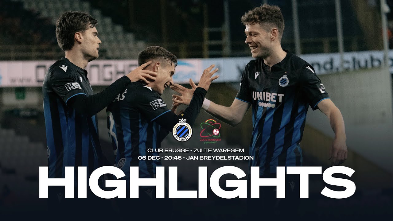 HIGHLIGHTS | CLUB BRUGGE - ZULTE WAREGEM | CROKY CUP 23-24