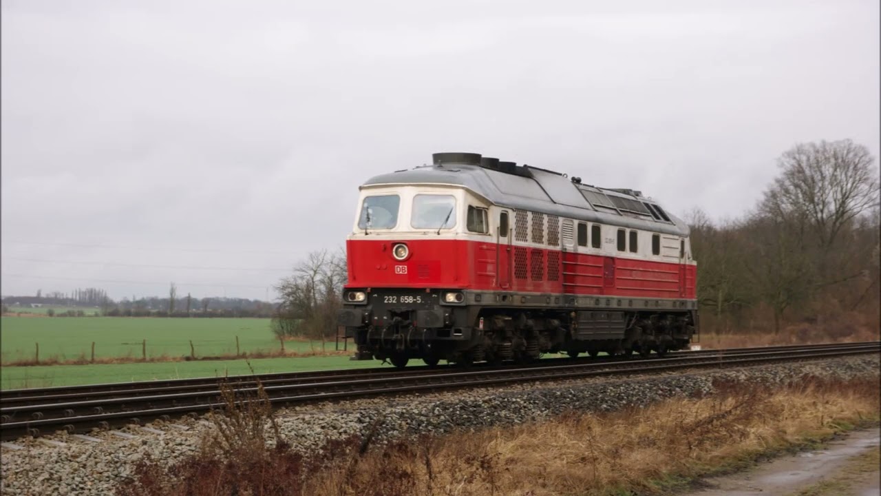 2025.03.26 Luźna BR232 658-5 koło Sieniawy Żarskiej
