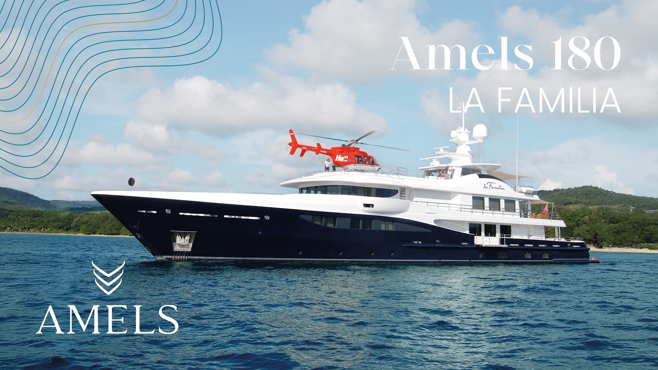 Amels Superyacht LA FAMILIA in Komodo