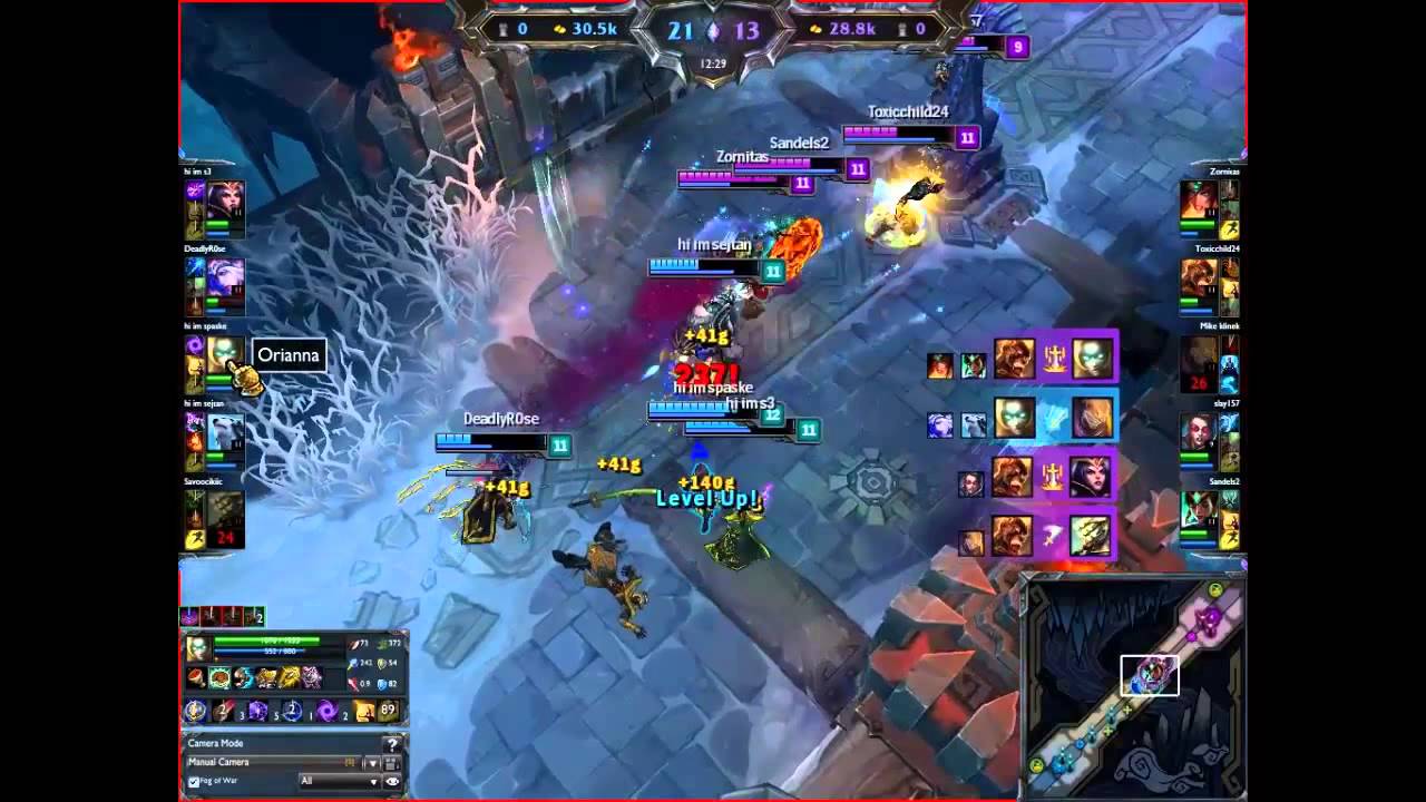 Awesome LeBlanc + Orianna Play