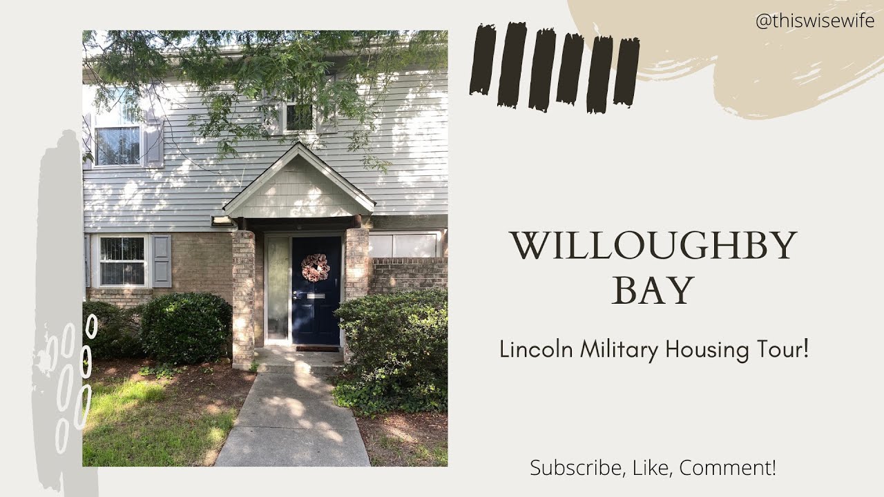 Willoughby Bay Norfolk | Lincoln Military Housing Tour | How I decorated my Military Home