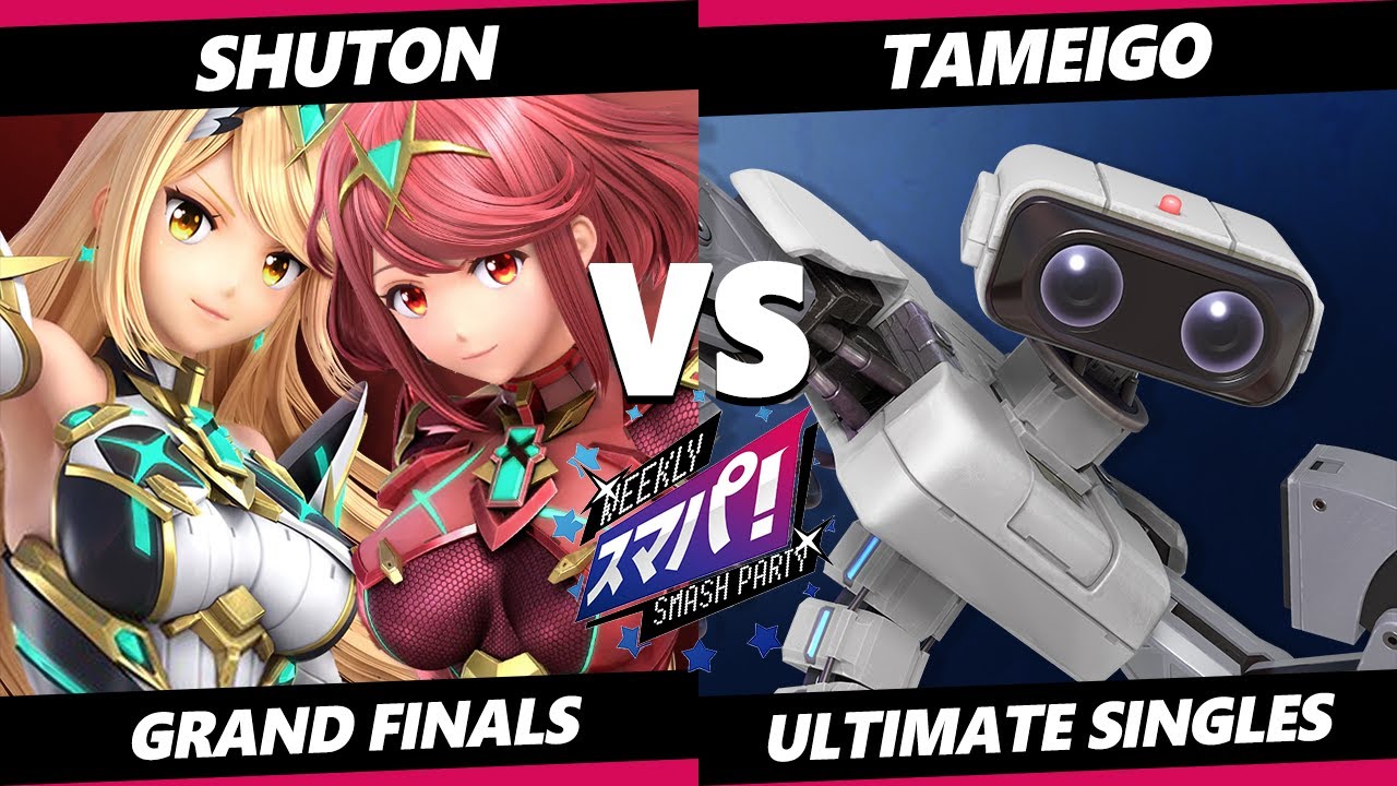Sumapa 214 GRAND FINALS - tameigo (ROB) Vs. Shuton (Pyra Mythra, Lucina) Smash Ultimate - SSBU